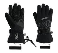 Guanti Spyder Overweb nero eclipse bambino - M