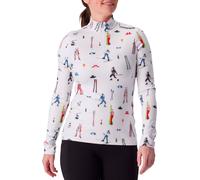 Spyder - Pile mezza zip - Vivid 1/2 Zip W White in Poliestere Riciclato - Taglia M - Bianco