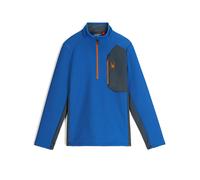 Spyder - Giacca di pile da uomo con mezza zip - Bandit 1/2 Zip Cobalt per Uomo - Taglia S - Blu