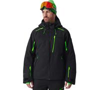 Spyder Uomo Giacca da sci LEADER black/strobe green 26/27 - XL
