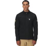 Spyder Uomo Giacca in pile con zip integrale WENGEN BANDIT black 25/26 - M