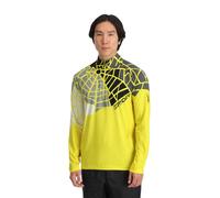 Spyder Vital 1/2 Zip, Uomo, Acid Yellow, XXL