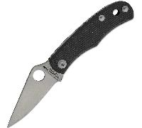 Spyderco BUG NERO G-10 PLAINEDGE