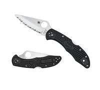 Spyderco DELICA 4 FRN BLACK SERRATED C11SBK