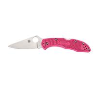 Spyderco DELICA 4 FRN PINK PLAIN C11FPPNS30V