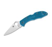 Spyderco - Delica 4 Lightweight Flat Ground - Coltelli blu
