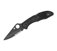 Spyderco Delica 4 Lightweight Lama Nera C11PSBBK