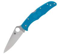 Spyderco Endura 4 Lightweight Blu Flat Ground C10FPBL