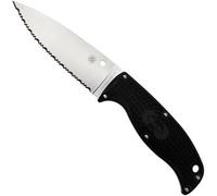Spyderco FB31SBK2, Enuff 2, Leaf Shape, Serrated SpyderEdge, coltello fisso