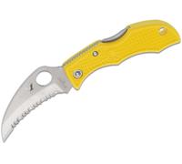 Spyderco Ladybug 3 Salt Lightweight Giallo H1/Hawkbill LYLS3HB