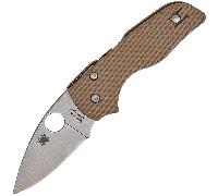 Spyderco Lil' Native Brown G-10 CPM15V SPRINT C230GPBN15V