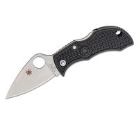 Spyderco Manbug Black Lightweight Leaf MBKLFP