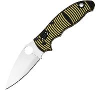 Spyderco Manix 2 Salt Yellow/Black G-10 CPM MagnaCut C101GBKYLMCP2
