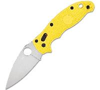 Spyderco Manix 2 Salt Yellow Lightweight CPM MagnaCut Reveal 14 C101PYL2