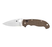 Spyderco MANIX 2 XL BROWN CANVAS MICARTA CPM CRUWEAR C95MPCW2