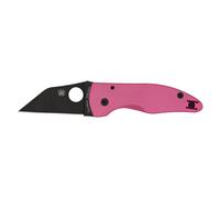 Spyderco MICROJIMBO PINK G-10 PLAIN BLACK BLADE C264GPNBKP