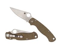 Spyderco PARA MILITARY 2 CRU-WEAR MICARTA PLAIN C81MPCW2
