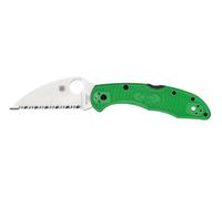 Spyderco SALT 2 WHARNCLIFFE FRN GREEN SERRATED C88FSWCGR2