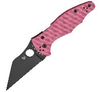 Spyderco Yojimbo 2 Rosa G-10 CPM S30V Lama Nera SPRINT Living Beyond Breast