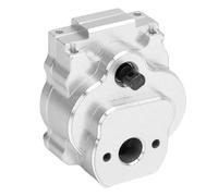 SPYMINNPOO 24: 1 Scatole per Ingranaggi di Trasmissione Completi, Parte di Aggiornamento in Lega di Alluminio CNC per Ascesa 18 1/18 Crawler Crawler (Silver)