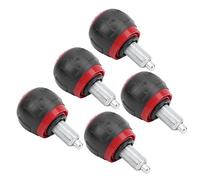 SPYMINNPOO 5pcs 50x45mm Fitness Pin Pin Manopola 50x45 Mm Knob Bici da Bici 50x45 Mm Equipaggiamento di Resistenza Maniglia Manico a Cartone Sintetico Liscio Design Ergonomico con Filo per (#2)