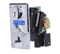 SPYMINNPOO Accettore per Monete Hardware in Plastica Elettronica per Macchina di Vendita Automatica, Giochi di Giochi, Cavo 4pin Incluso (Grigio argento)