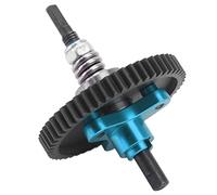 SPYMINNPOO Attrezzatura da Spur da 54t Frizione da Gocce Completa, Gruppo Differenziale in Acciaio in Alluminio Parti di Aggiornamento delle Auto RC per Barra 1/10 Auto RC (Blue)