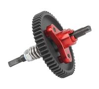 SPYMINNPOO Attrezzatura da Spur da 54t Frizione da Gocce Completa, Gruppo Differenziale in Acciaio in Alluminio Parti di Aggiornamento delle Auto RC per Barra 1/10 Auto RC (Rosso)