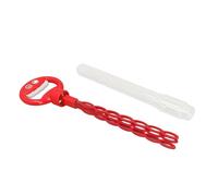 SPYMINNPOO Bacchette per Sfuse, in Plastica con Design a Tenuta Stagna a 32 Fori, Gioioso Giocattolo per Bambini all'aperto per Giardini, Parchi e Feste di Compleanno (rosso)