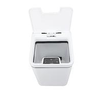 SPYMINNPOO Bidone della Spazzatura con Sensore di Movimento Intelligente con Eccellenti Prestazioni di Tenuta per L'ufficio del Bagno Dell'hotel, Bidone della Spazzatura in Plastica PP Senza