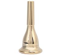 SPYMINNPOO Bocchino per Corno Francese, Materiale in Rame con Coppa Profonda per Basso Tuba e la Maggior Parte dei Corni Francesi, Perfetto per Musicisti e Gruppi Musicali (GOLD)