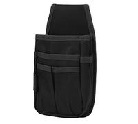 SPYMINNPOO Borsa multifunzionale per attrezzi hardware per tecnici con diverse tasche in poliestere 600D, Bordo nero, Casual