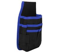 SPYMINNPOO Borsa multifunzionale per attrezzi hardware per tecnici con diverse tasche in poliestere 600D, Bordo blu, Casual