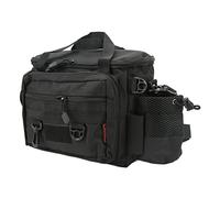 SPYMINNPOO Borsa per Attrezzatura da Pesca Resistente all'usura, Borsa con capacità XXL, Resistenza e Tasche Multiple, Protezione Impermeabile IPX4, Carico Elevato, Cinghie Regolabili, per