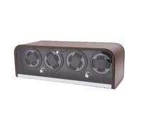 SPYMINNPOO Caricatore Automatico per Orologi, Scheda di densità della Fibra con Luce LED, 5 modalità per la Visualizzazione e la Conservazione degli Orologi Automatici