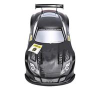 SPYMINNPOO Carrozzeria per Auto RC in Scala 1:10, Sostituzione Pretagliata Leggera in PVC per Auto Sportive con Passo da 26 Cm, con Motivi Grafici Chiari per un Divertimento di Modifica