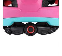 SPYMINNPOO Casco per Bambini, Casco di Sicurezza Regolabile con Spia, Protegge la Testa per Ciclismo, Pattinaggio e Scooter, Circonferenza della Testa 52-56 Cm (BLACK)