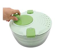 SPYMINNPOO Centrifuga per Insalata, Asciuga Verdure Multifunzione, per Domestica, Verde, capacità 4 L, Senza BPA, Sicuro e Durevole, Scolalattuga, Pulizia Efficiente per gli Amanti Dell'insalata