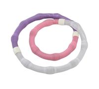 SPYMINNPOO Cerchio a Molla Ponderato, Acciaio Legato, Strumento Flessibile per Esercizi Silenziosi per Adulti, per Il Coinvolgimento del Core e la Tonificazione degli Addominali a Casa o Durante Il