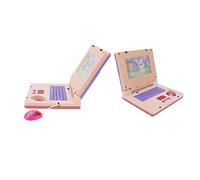 SPYMINNPOO Computer per L'Apprendimento dei Bambini Centro di Apprendimento Musicale a LED Simulazione dello Sviluppo Cognitivo Computer Giocattolo per Bambini Giocattoli Portatili in Plastica per