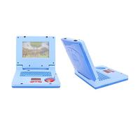 SPYMINNPOO Computer per L'Apprendimento dei Bambini Centro di Apprendimento Musicale a LED Simulazione dello Sviluppo Cognitivo Computer Giocattolo per Bambini Giocattoli Portatili in Plastica per