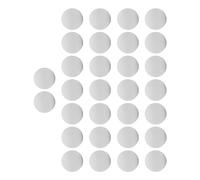 SPYMINNPOO Confezione da 30 Palline da in Schiuma Eva da 21,5 Mm Palline da in Schiuma Morbida per Allenamento Indoor e Outdoor(Bianco)