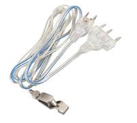 SPYMINNPOO Corda per Il Corpo della Spada da Scherma, Filo per Il Corpo in Acciaio Inossidabile e Plastica con conduttività Superiore Filo per la Testa Trasparente per Le Competizioni