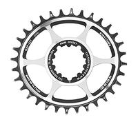 SPYMINNPOO Corona per Bici, Disco Corona Ovale a Montaggio Diretto 32T Mountain Bike Design Integrato Positivo e Negativo