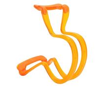 SPYMINNPOO Correttore di rettilineità del Collimatore per Violino per Violini 4/4 /3 1/2: Accessorio per L'allenamento per Migliorare le abilità Esecutive (ORANGE)