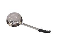 SPYMINNPOO Cucchiaio Dosatore per Pizza in Acciaio Inossidabile per, Cucchiaio per Salsa con Presa per Pizza, Zuppe e Dosatori per Cuochi Casalinghi (#2)