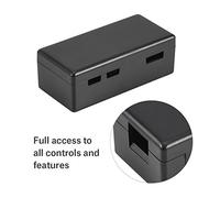 SPYMINNPOO Custodia di Protezione Nera Alta per, Guscio di Graffio, Pieno Accesso Agli Ordini, per Progetti Fai -da -te, Plastica Dura (BLACK)