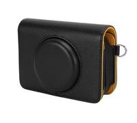 SPYMINNPOO Custodia per Fotocamera, Custodia Protettiva in Morbida Pelle PU con Parte Anteriore Rimovibile per C210R e Stampante, Ritagli Precisi per la Ricarica e la Stampa (BLACK)