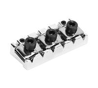 SPYMINNPOO Dado per Chitarra, Dado di Bloccaggio a Sette Corde in Lega di Zinco con Viti a Chiave per Chitarra Elettrica Floyd Rose Tremolo Bridge (SILVER)