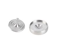 SPYMINNPOO Decorazione Magnetica Rotante, Giocattolo da Scrivania Rotante, Acciaio Inossidabile Unico, Antistress, Decorazione per la Casa e L'ufficio (argento1)